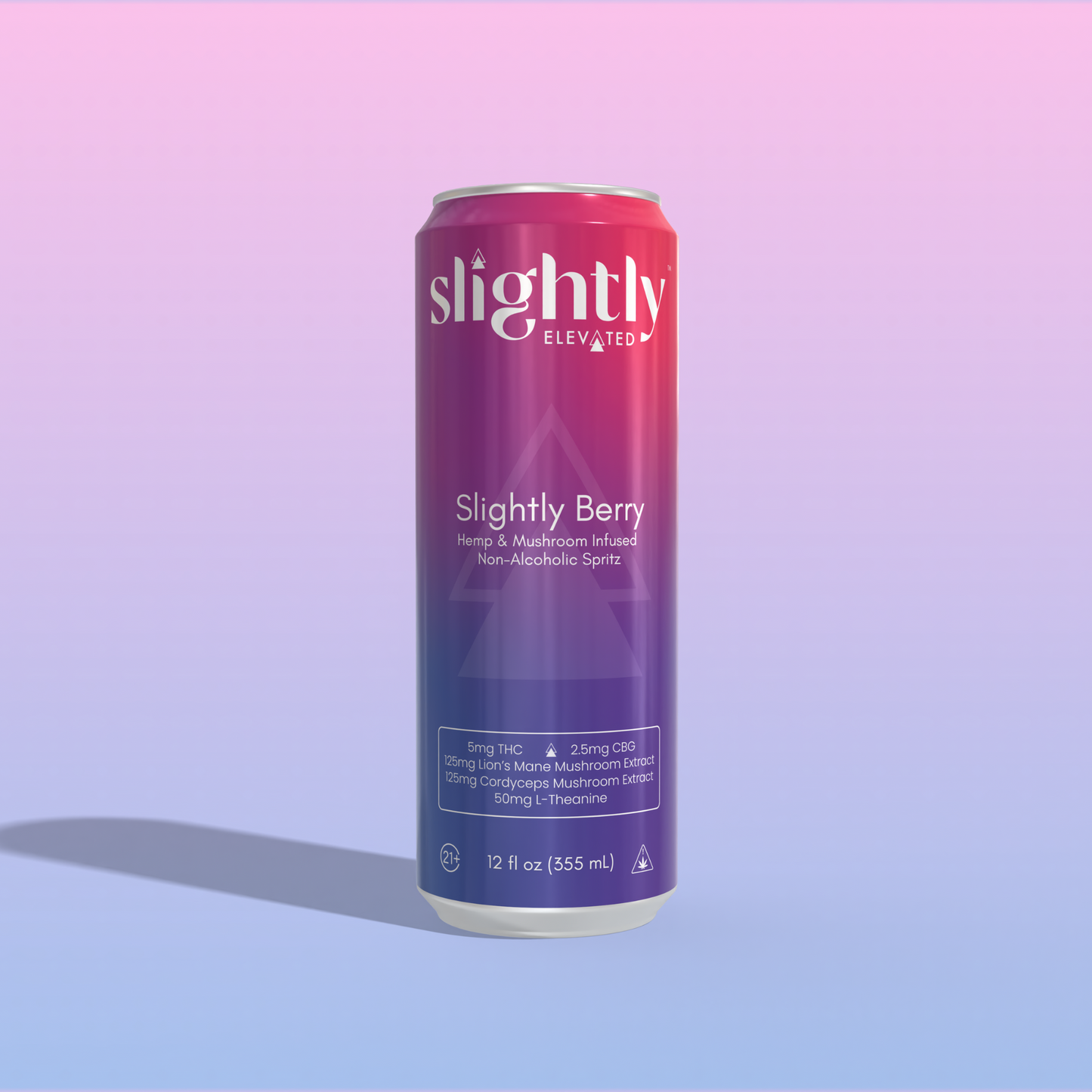 Slightly Berry Hemp & Mushroom Infused NA Spritz