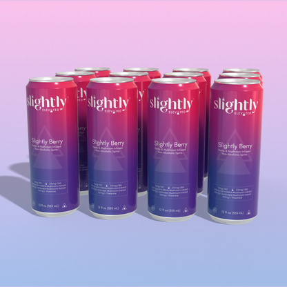 Slightly Berry Hemp & Mushroom Infused NA Spritz